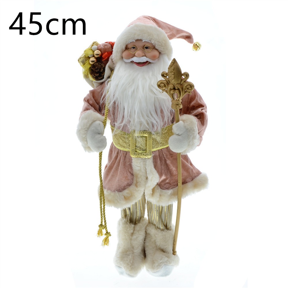 Santa Claus Grandparents Figur - Vintage Collectible Santa reseña y precio