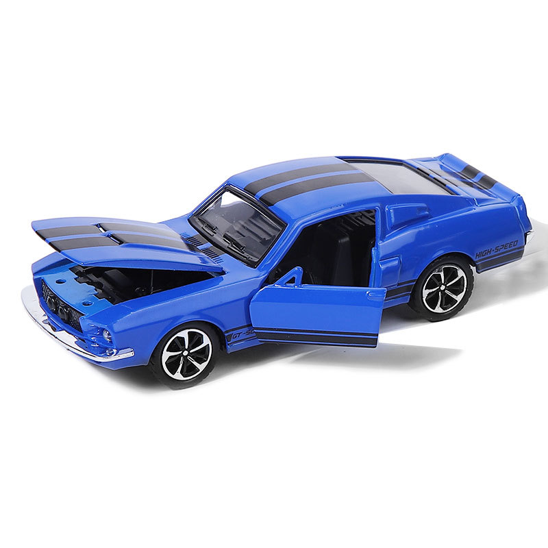 1:32 Diecast Alloy Ford Mustan - Vintage Collectible Model Cars reseña y precio