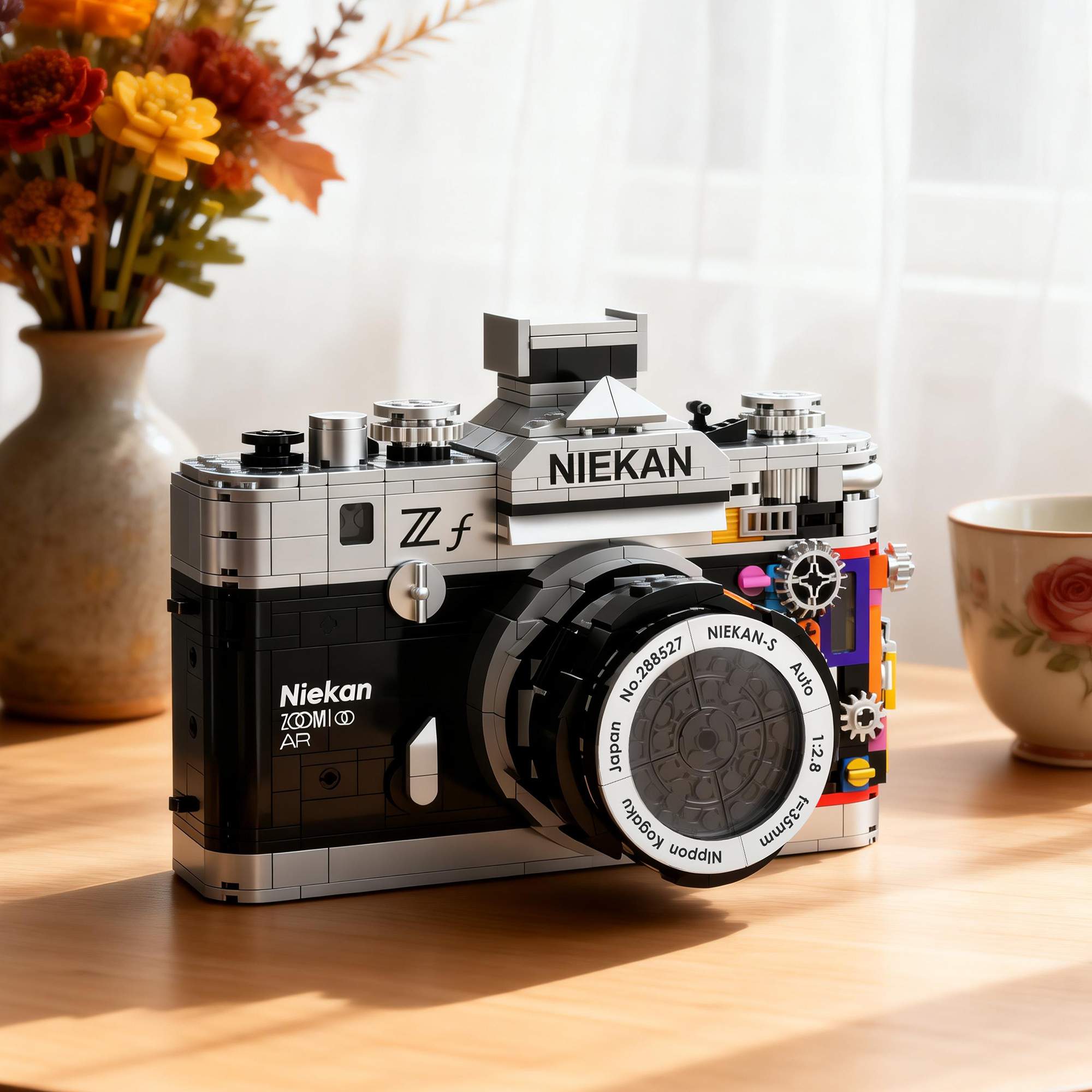 865PCS Retro Camera Building B - Collectible Vintage Cameras reseña y precio