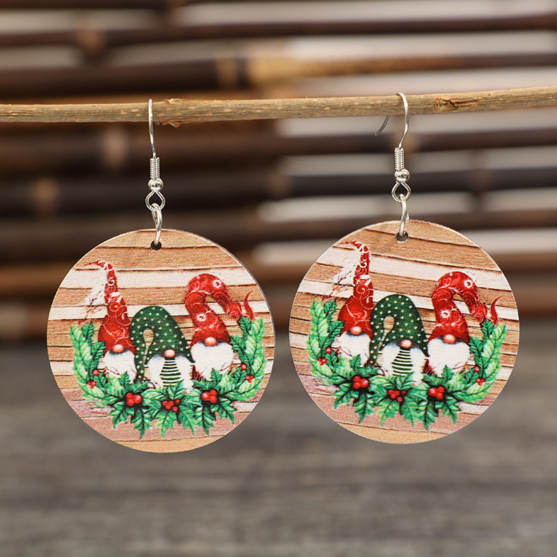 New Vintage Wooden Christmas C - Vintage Collectible Santa reseña y precio
