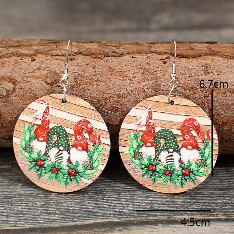 New Vintage Wooden Christmas C - Vintage Collectible Santa reseña y precio