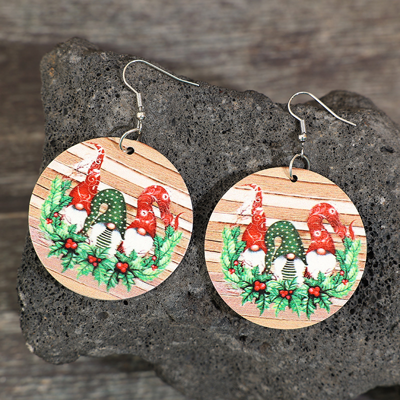 New Vintage Wooden Christmas C - Vintage Collectible Santa reseña y precio