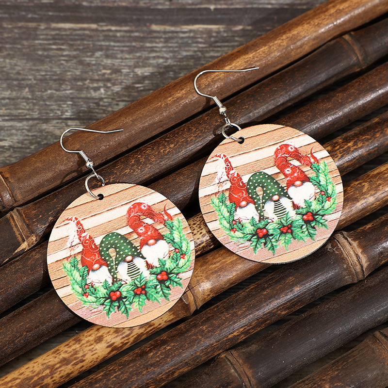 New Vintage Wooden Christmas C - Vintage Collectible Santa reseña y precio